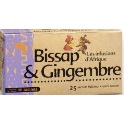 Thé infusion Bissap gingembre